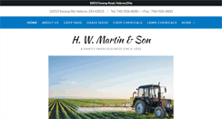 Desktop Screenshot of hwmartinson.com