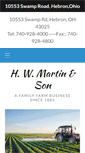 Mobile Screenshot of hwmartinson.com